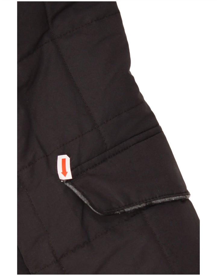 Jaqueta acolchoada masculina DOUGLAS UK 42 XL poliéster preto