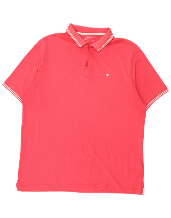 Camisa polo masculina Champion XL algodão rosa