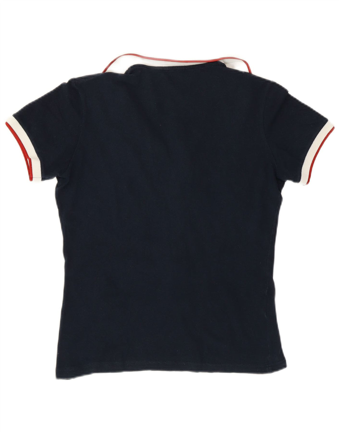 Camisa polo feminina FRED PERRY UK 12 azul marinho médio