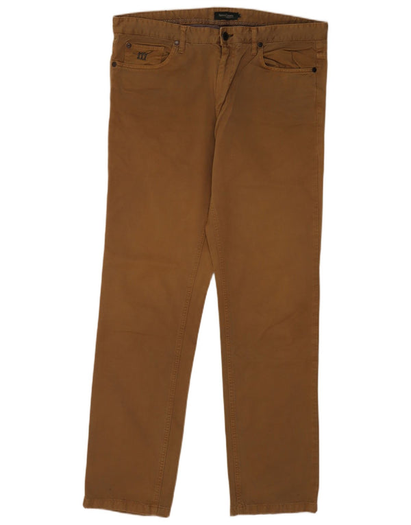 Calça casual reta masculina Henry Cottons W36 L33 algodão marrom