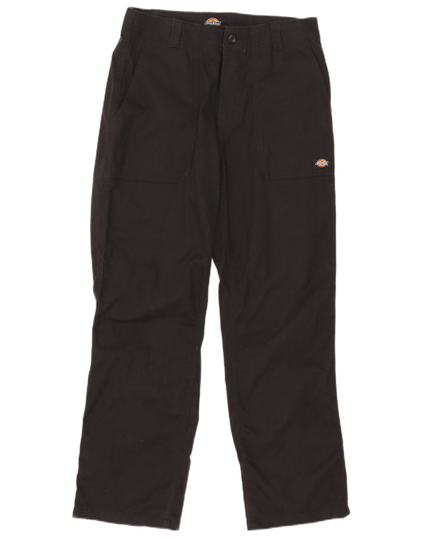 Calças Dockers masculinas retas Chino W31 L30 algodão preto