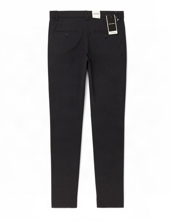 Calça masculina Jack & Jones Marco Slim Chino W31 L32 cinza poliéster