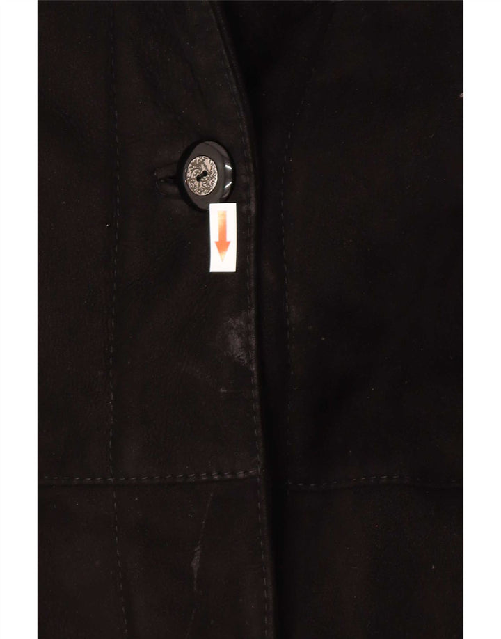 Casaco feminino Robrik com capa de shearling IT 44 marrom médio