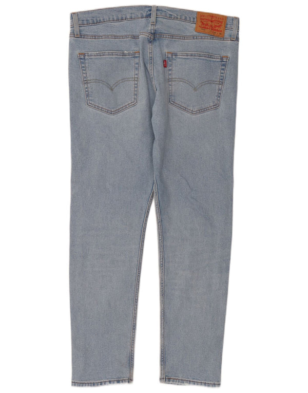 Calça jeans masculina Levi's 512 Slim Tapered W34 L30 azul algodão