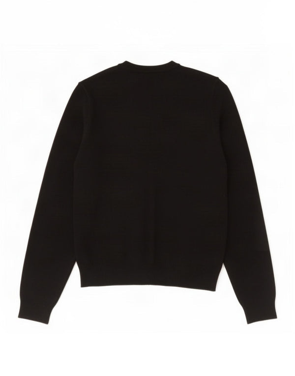 Suéter cardigã feminino Marks & Spencer Reino Unido 12 viscose preta média