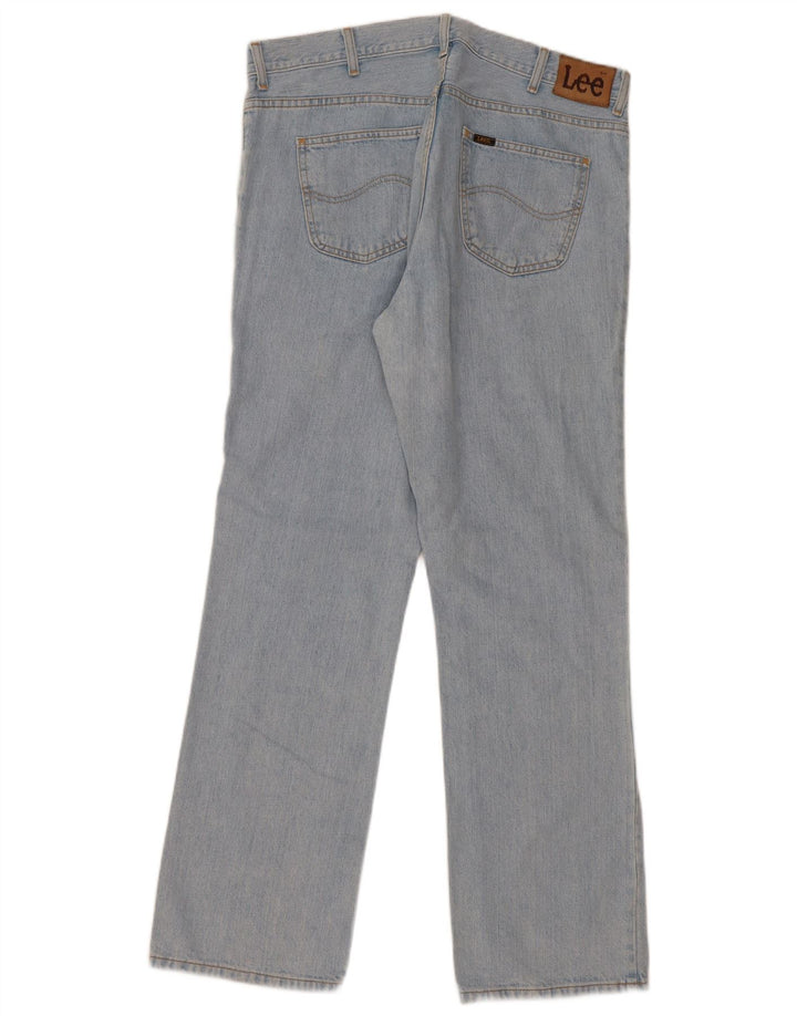 LEE Masculino Ranger Straight Jeans W38 L32 Azul Algodão