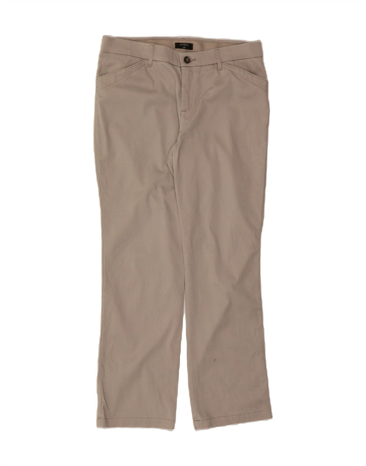 LEE Womens Riders Straight Casual Trousers W34 L31 Beige Vintage Lee and Second-Hand Lee from Messina Hembry 