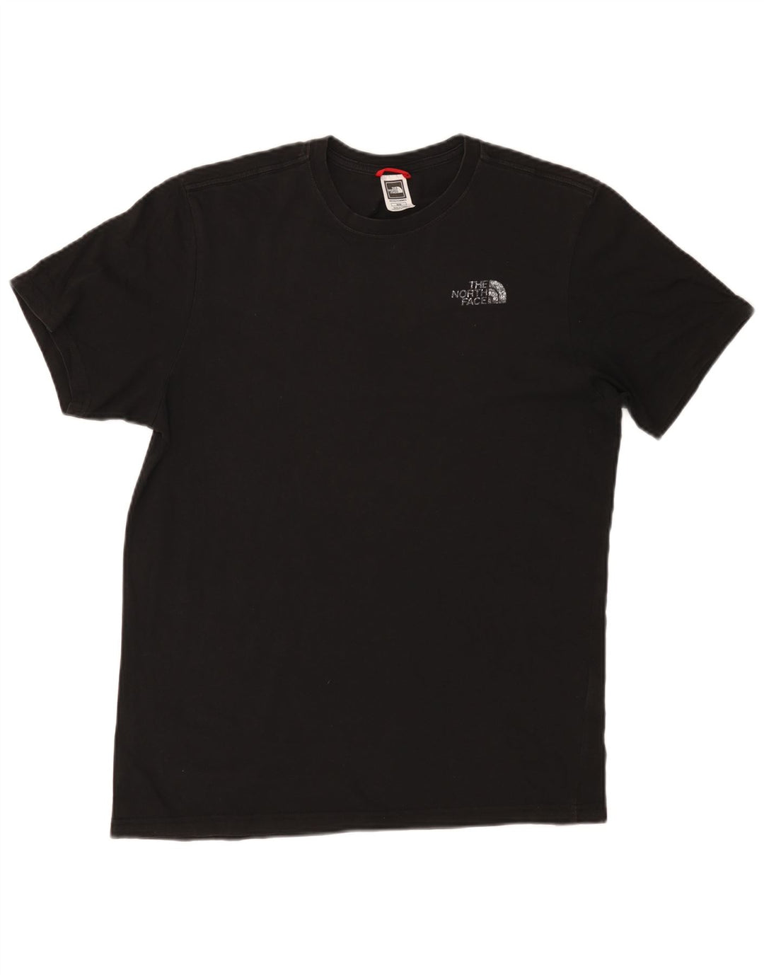 Camiseta gráfica masculina The North Face Top médio algodão preto