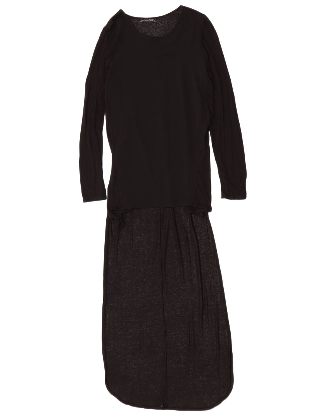 Vestido Jumper Feminino Zara Reino Unido 8 Pequeno Preto