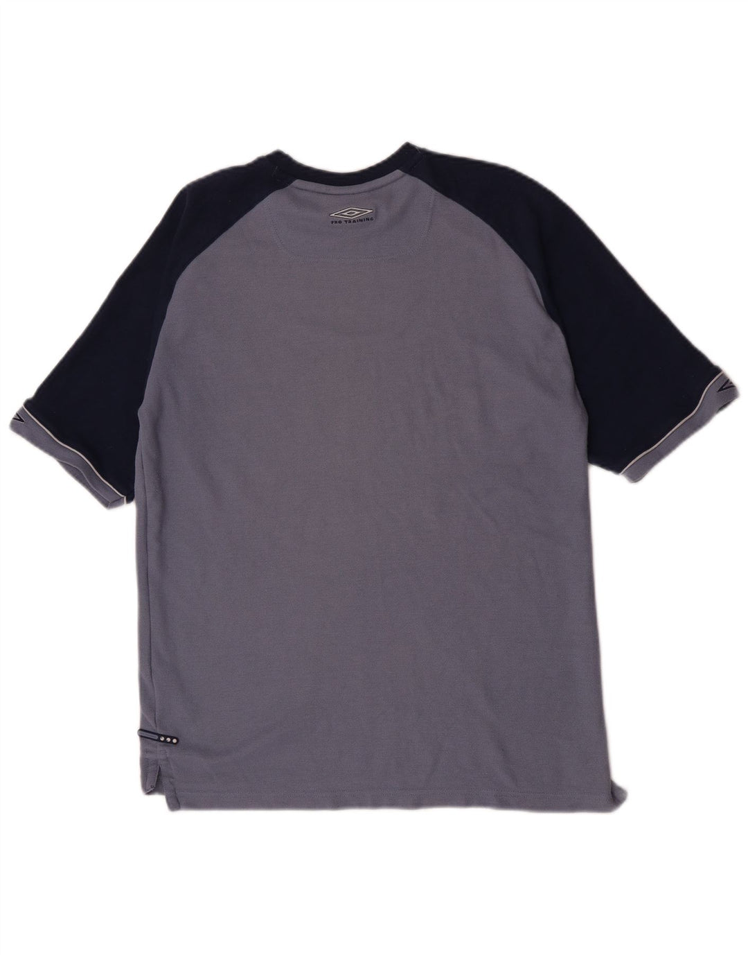 Umbro Camiseta Masculina Top Grande Azul Colorblock Poliéster