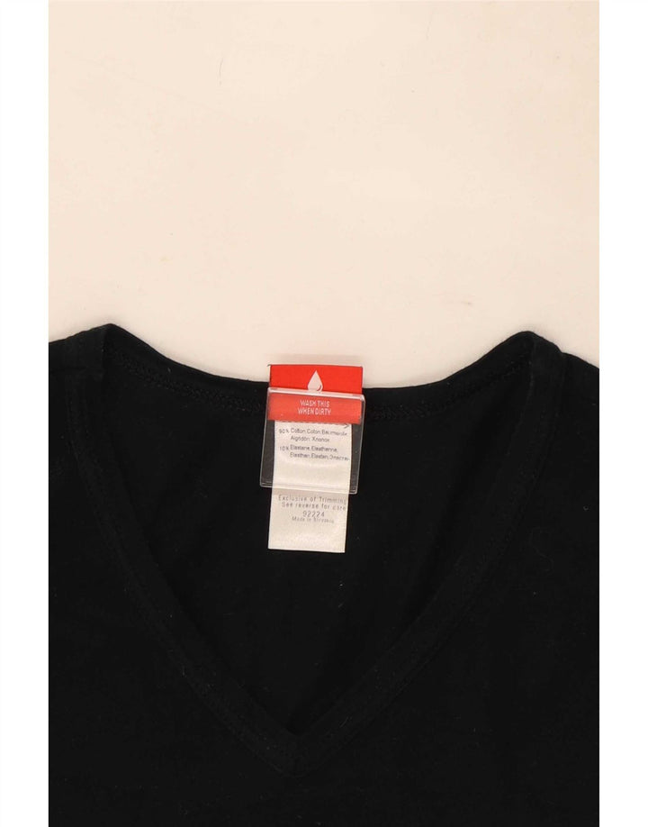 Puma Camiseta Masculina Top Médio Algodão Preto