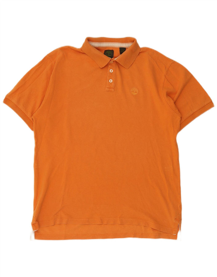 Camisa polo masculina TIMBERLAND grande laranja