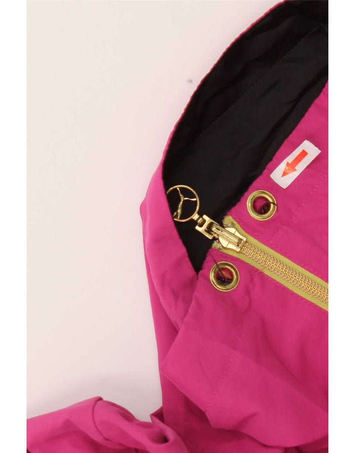 Puma Womens Tracksuit Top Jacket UK 10 Pequeno Poliéster Rosa