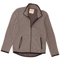 Hollister Mens Treino Top Jacket Pequeno Algodão Colourblock Cinza