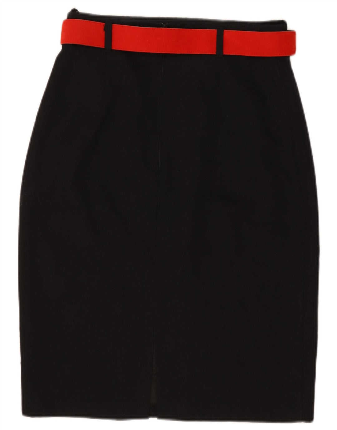 Saia lápis feminina Betty Barclay UK 12 médio W28 poliéster preto