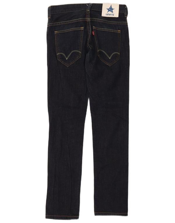 Jeans skinny feminino Levi's W30 L34 algodão azul marinho