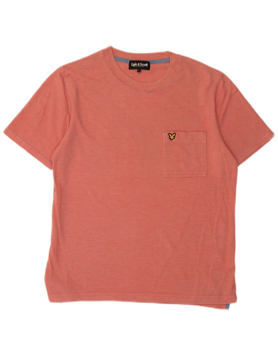 Camiseta masculina Lyle & Scott grande laranja