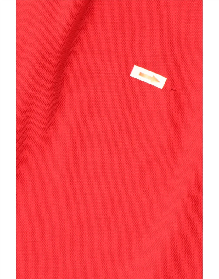 Camisa polo masculina Tommy Hilfiger grande algodão vermelho