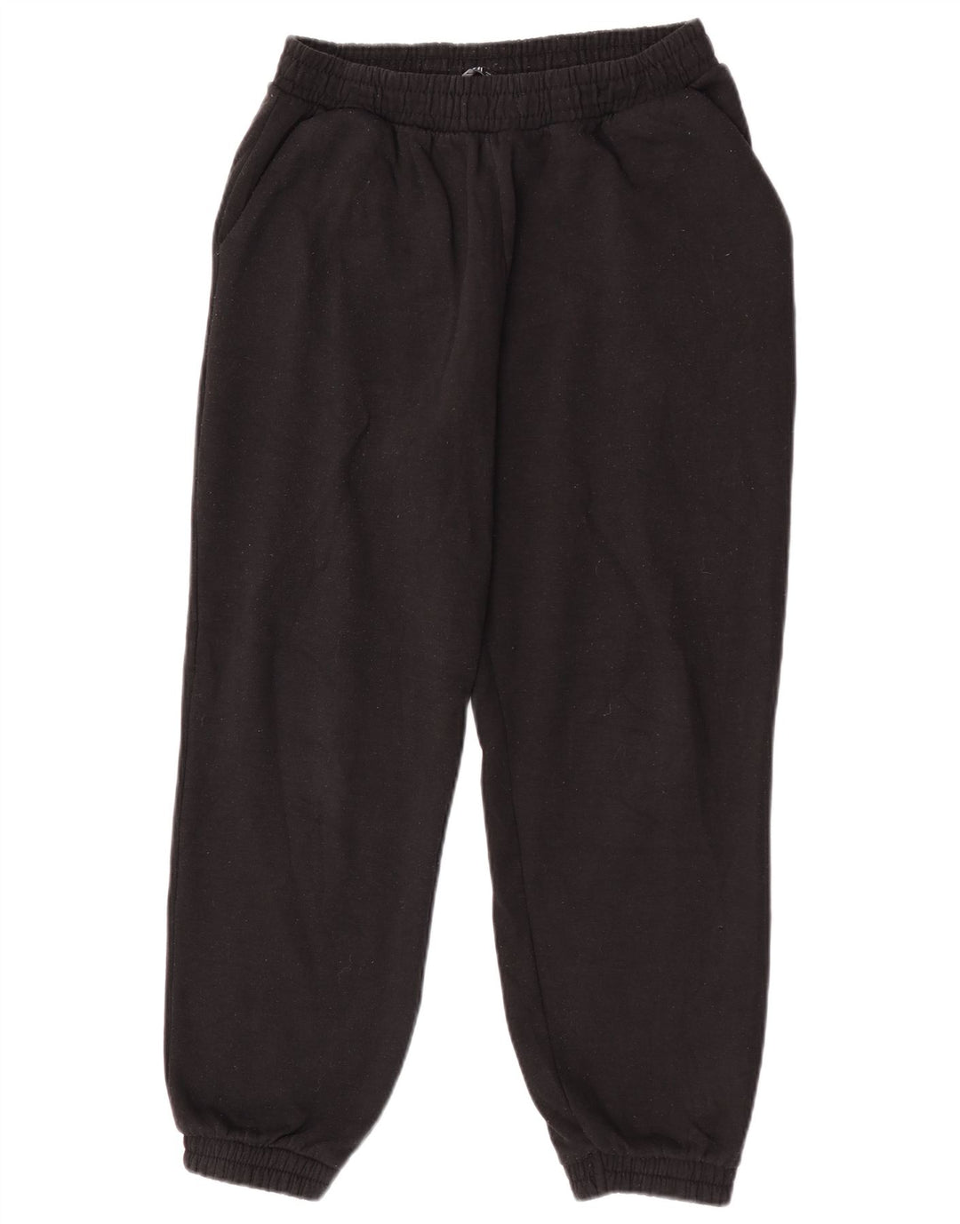 Zara Calça de treino masculina Joggers grande preto