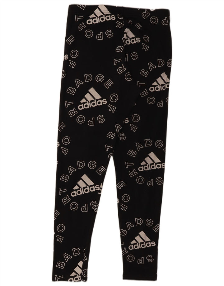 Leggings Adidas Feminino UK 12/14 Médio Preto