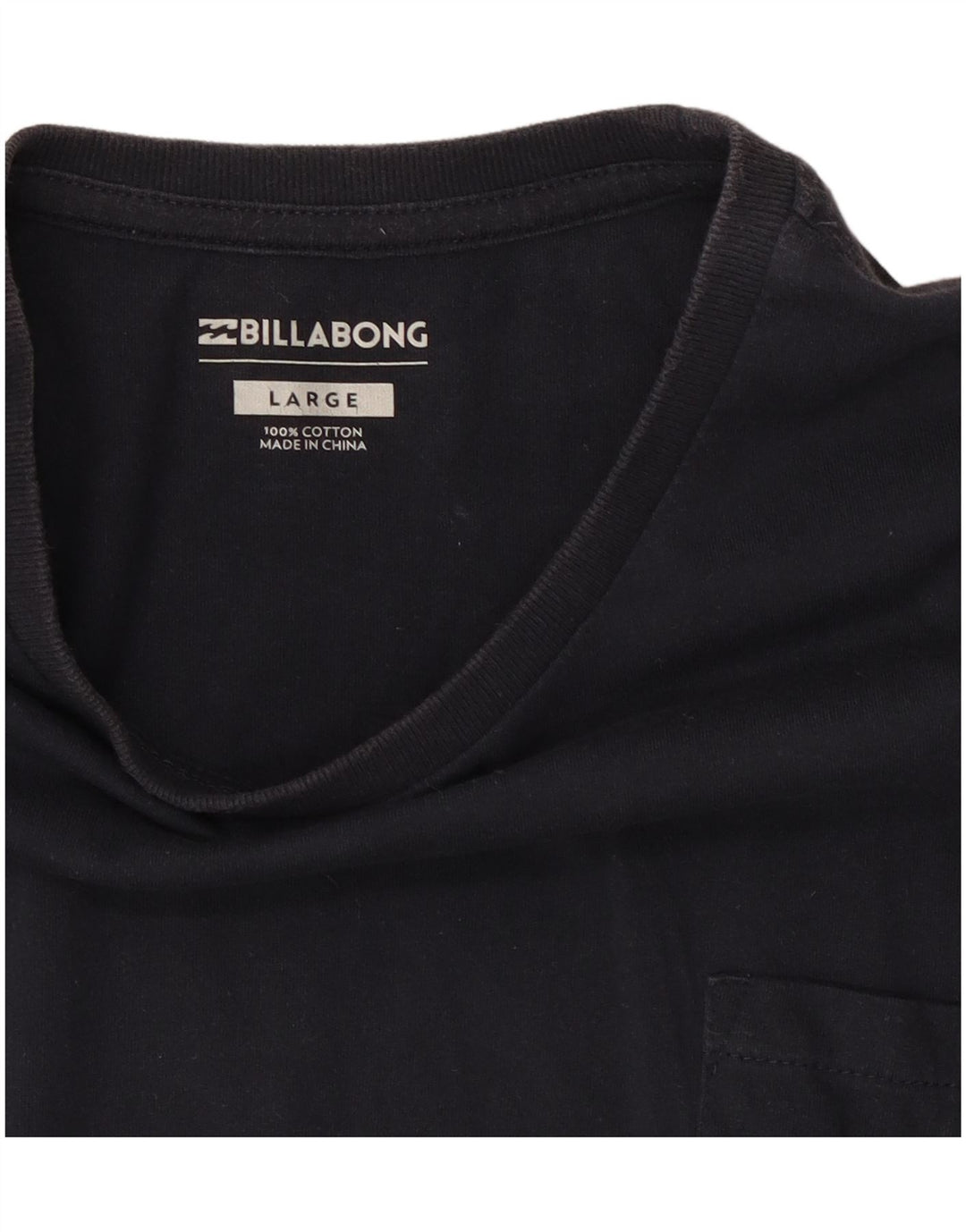 Camiseta masculina Billabong grande azul marinho
