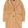Sobretudo feminino Marks & Spencer UK 8 pequeno bege