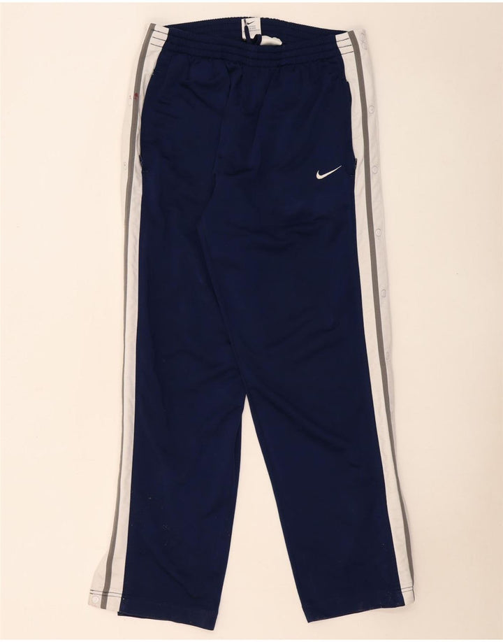 Calça de treino masculina Nike grande W36 L32 azul marinho