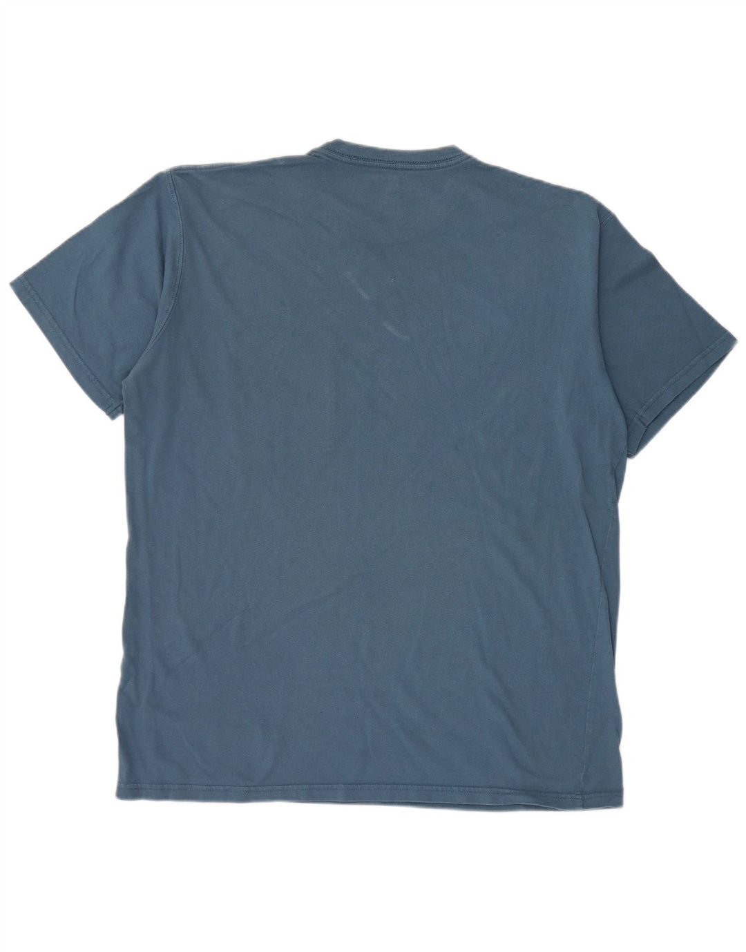 Russell Athletic Mens Camiseta Top Grande Algodão Azul