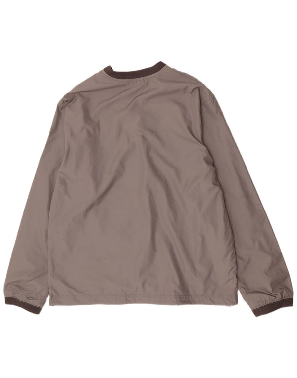 Nike Mens Pulôver Treino Top XL Cinza Poliéster