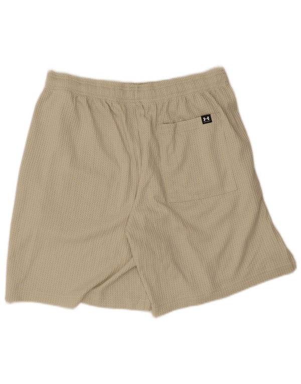 Under Armour Mens Sport Shorts Grande Poliéster Bege