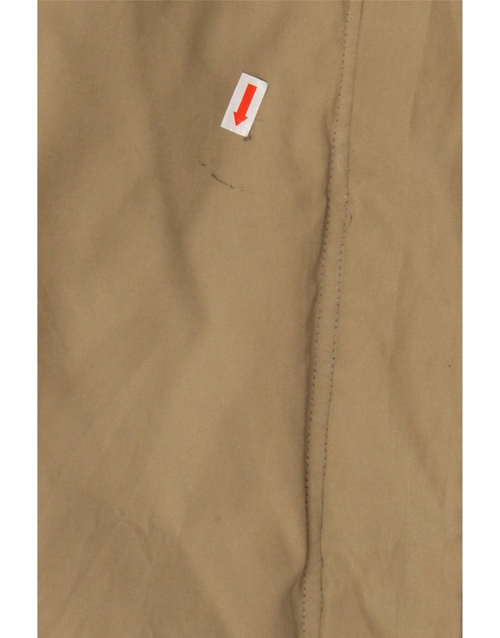 Jaqueta masculina acolchoada com capuz CANADIENS UK 38 médio bege