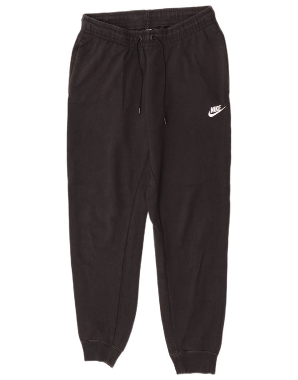 Nike Mens Treino Calças Joggers Pequeno Algodão Preto