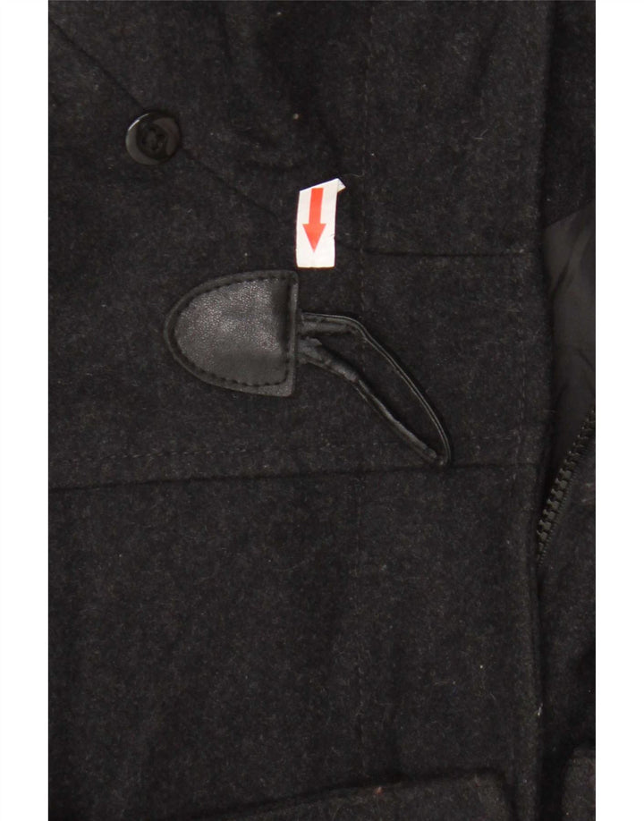 Casaco feminino Nautica UK 14 lã preta média