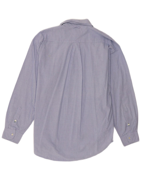Camisa masculina Tommy Hilfiger XL azul xadrez algodão