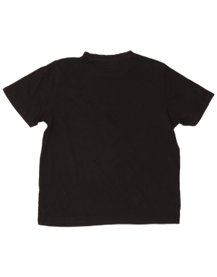 Camiseta gráfica masculina Kappa Top grande preto