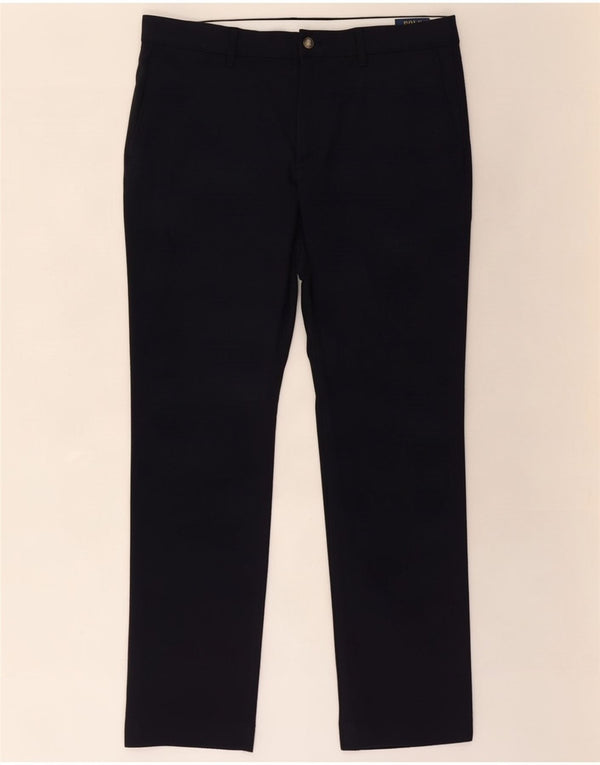 Calça masculina Polo Ralph Lauren Slim Fit W36 L32 Azul Marinho Poliéster