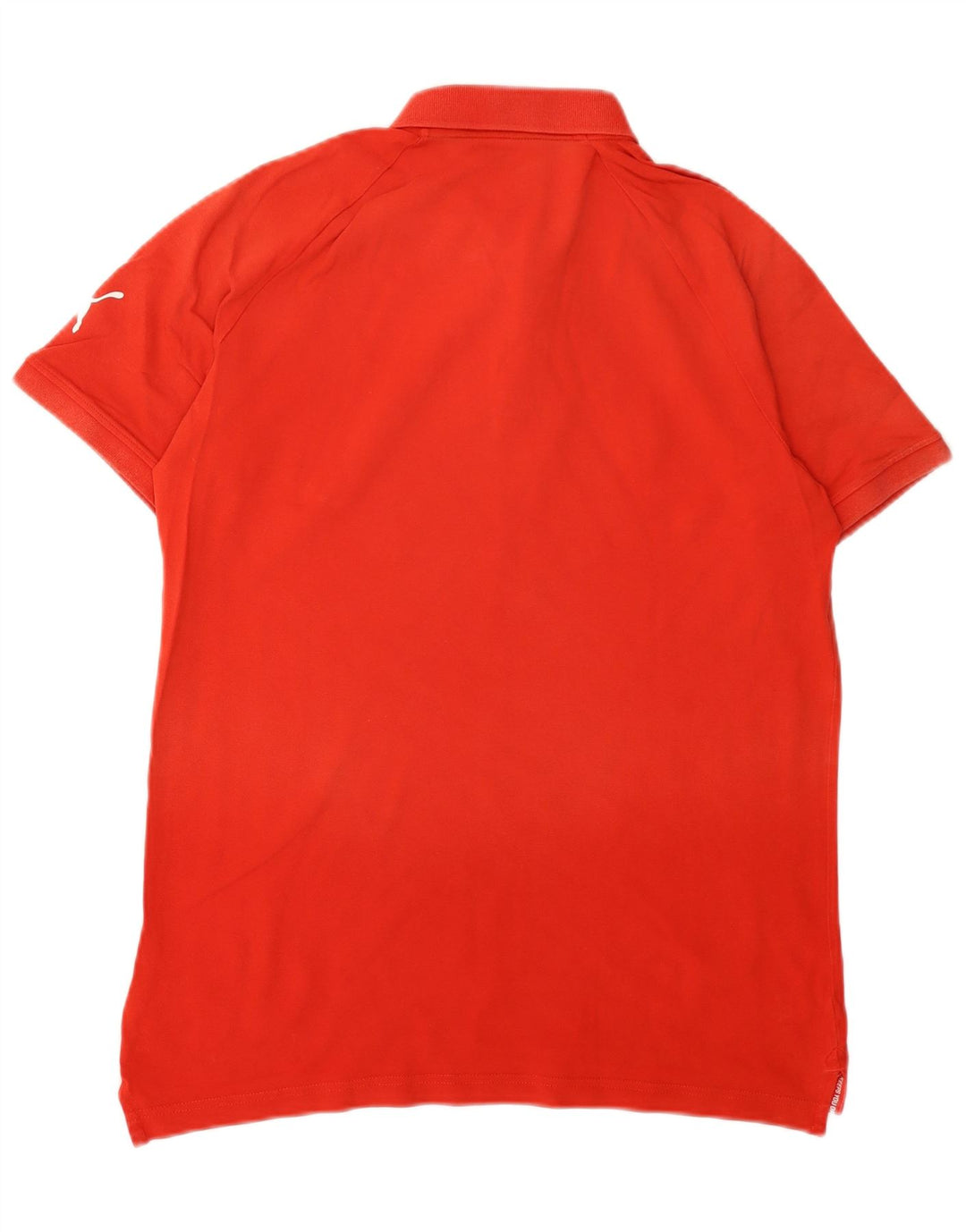 Camisa polo masculina Puma Graphic médio vermelho algodão esportivo