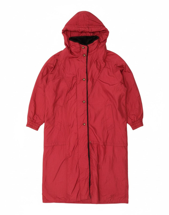 Capa de chuva feminina com capuz VALMELINE UK 20 2XL vermelha