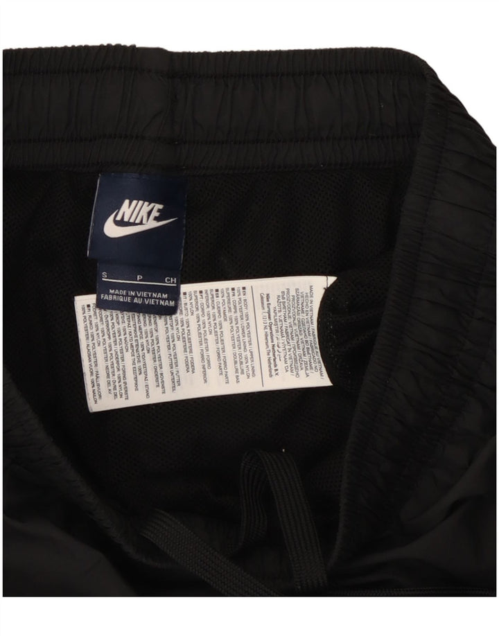 Nike Mens Treino Calças Joggers Pequeno Poliéster Preto