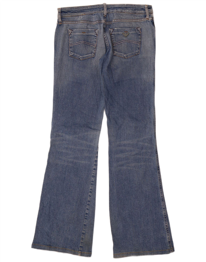 Calça Jeans Bootcut Feminina Armani W29 L34 Azul