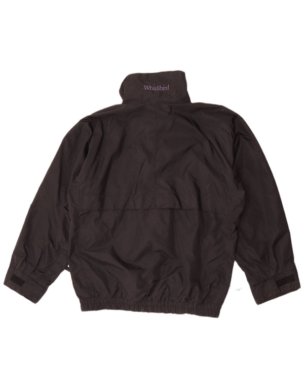 Jaqueta corta-vento masculina Columbia Whirlibird Loose Fit Reino Unido 36 pequena preta