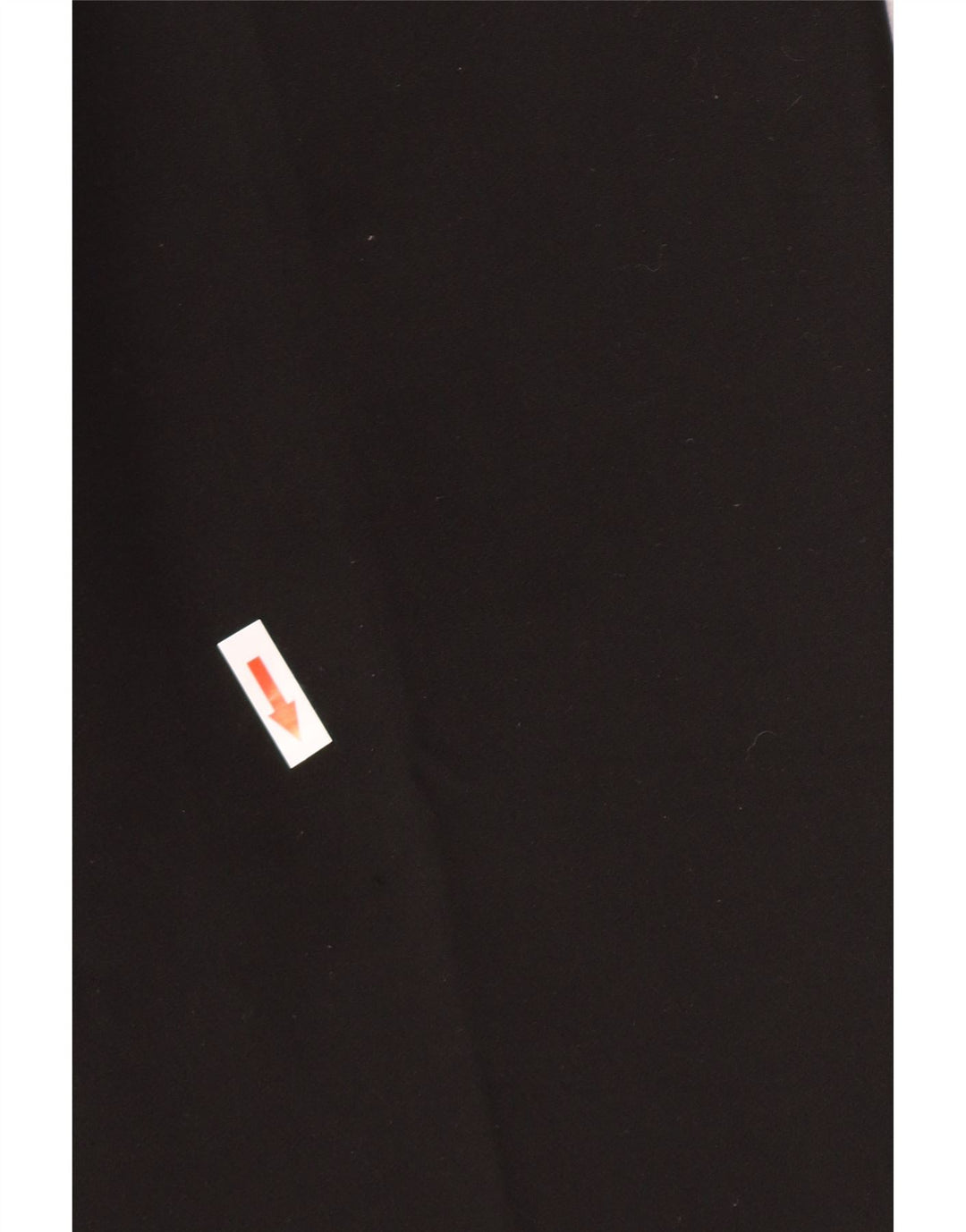 Zara Calça Cônica Feminina Grande W32 L27 Poliéster Preto
