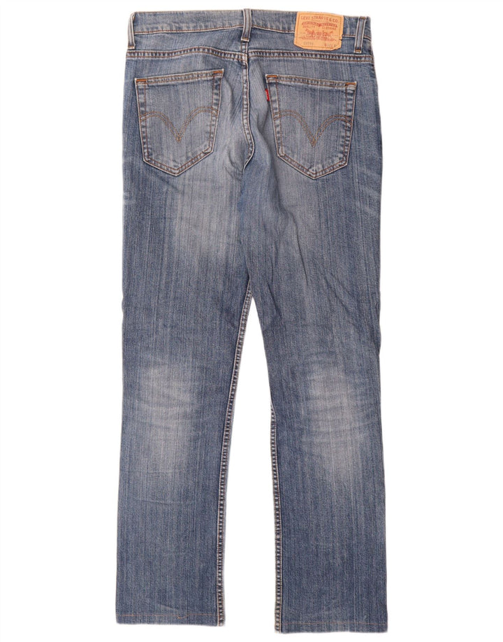 Levi's Mens Slim Jeans W32 L30 Azul Algodão