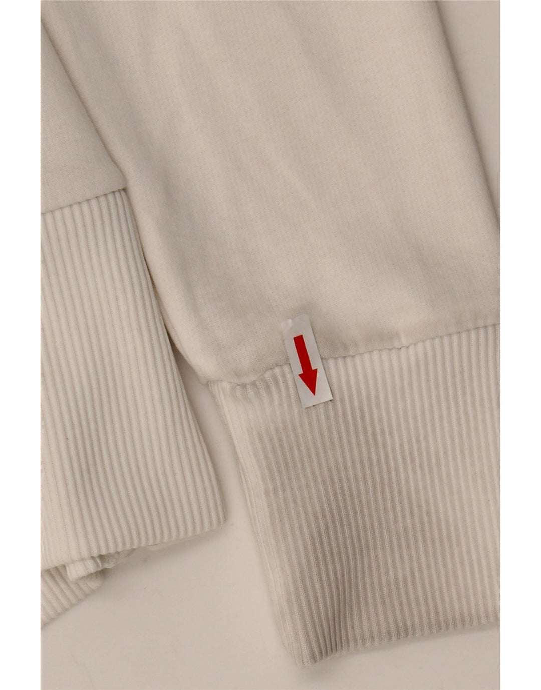 Guess Womens Tracksuit Top Jacket UK 18 XL algodão branco