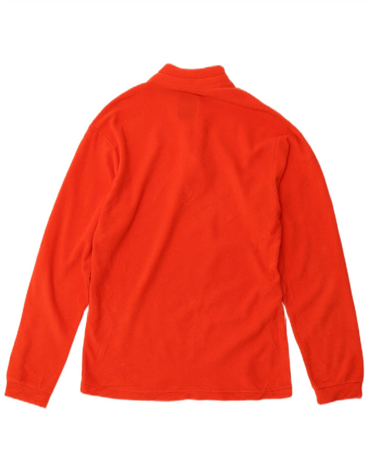 THINK PINK Suéter de lã para meninas com zíper e gola 11-12 anos laranja