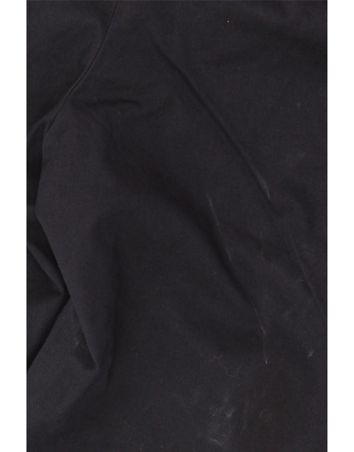 Shorts Chino feminino TOMMY HILFIGER Reino Unido 12 médio W32 algodão azul marinho