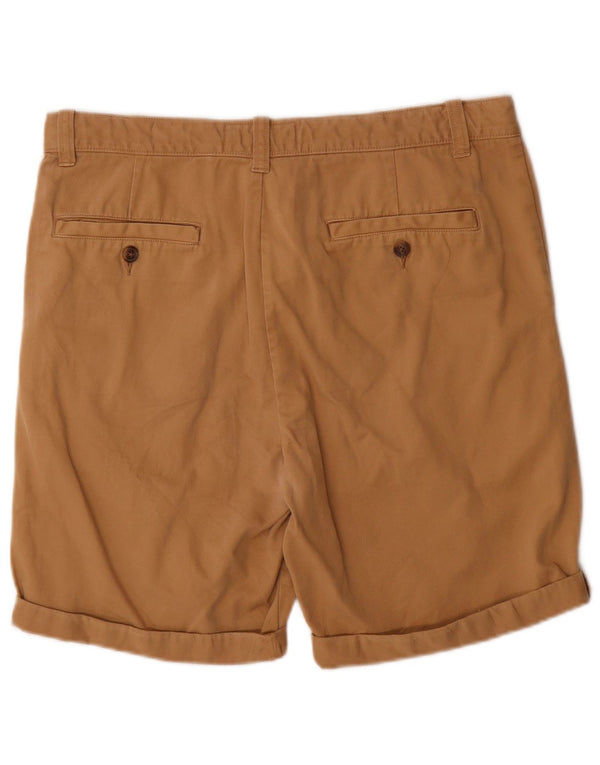 Jack Wills Mens Chino Shorts W32 Algodão Bege Médio