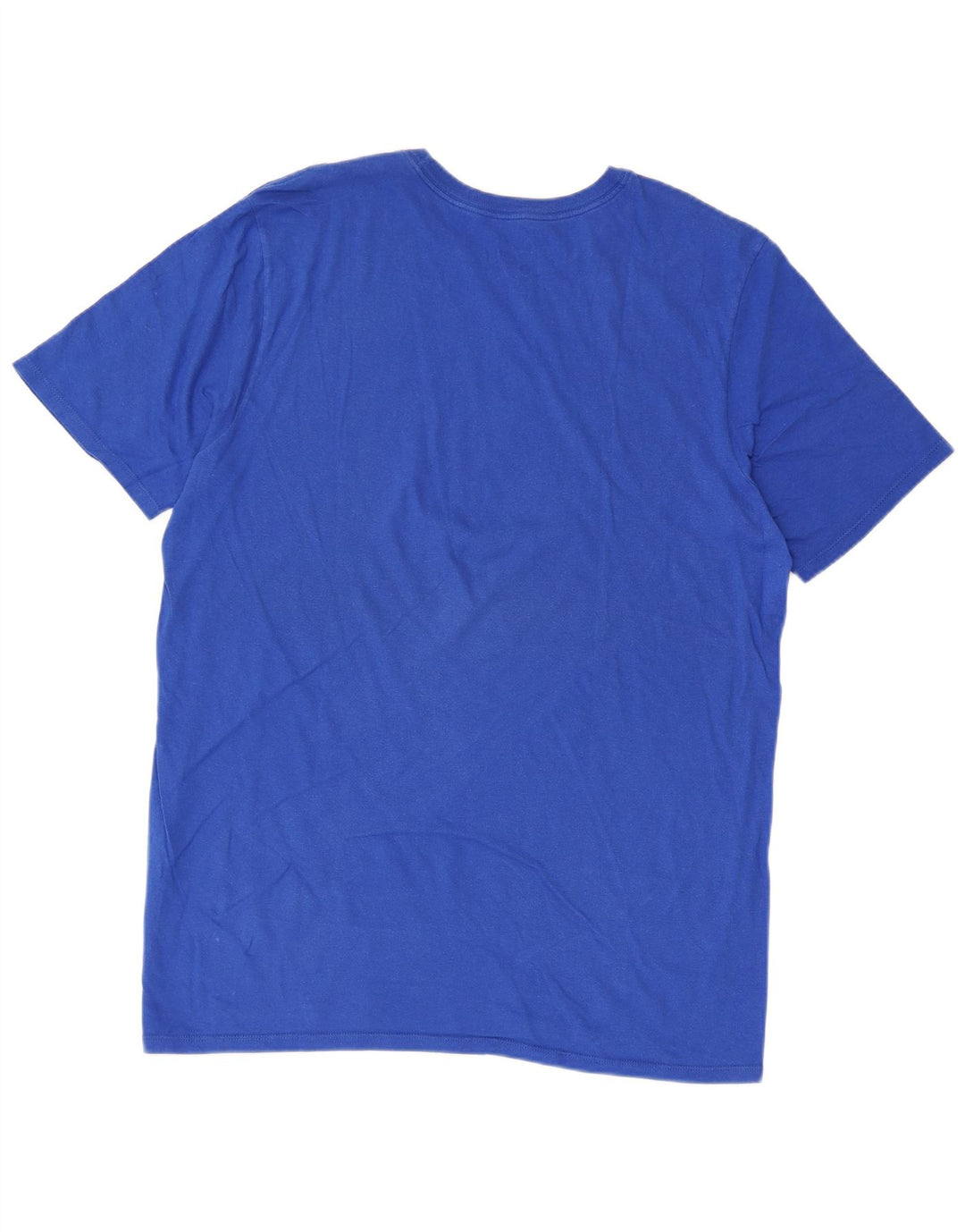 Camiseta masculina Nike Athletic Cut com estampa gráfica grande azul