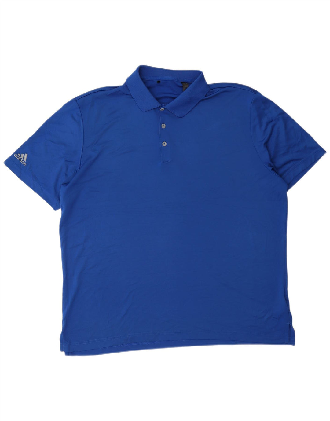 Camisa Polo Masculina Adidas XL Azul Poliéster
