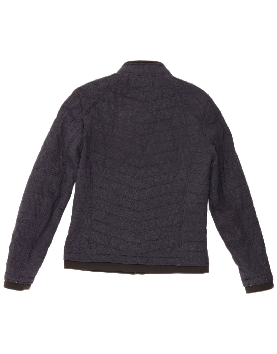 Jaqueta acolchoada masculina Guess UK 36 pequena azul marinho